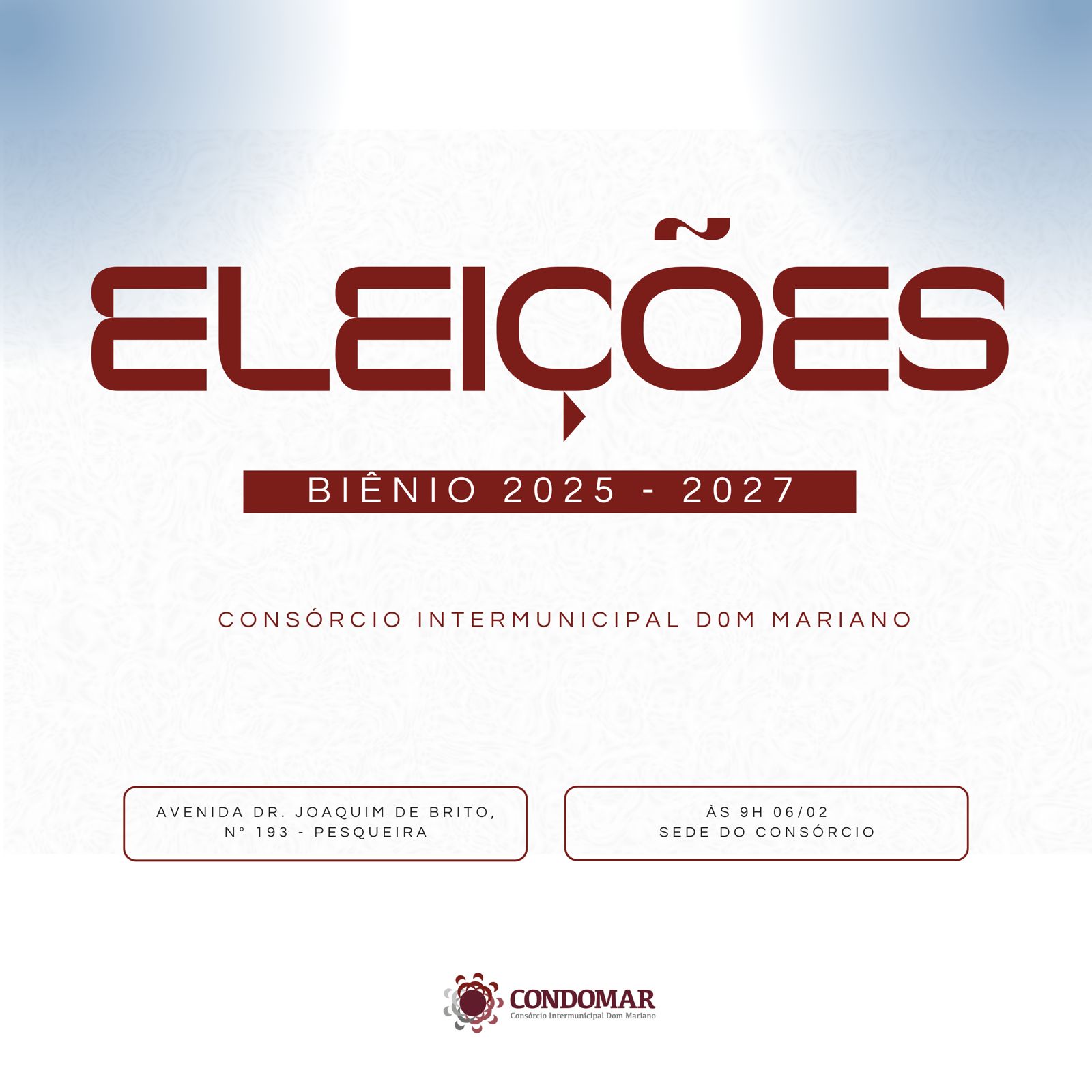 Eleições BIÊNIO 2025 — 2027